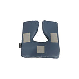 Almohada ergonómica para el reposacabezas de espuma viscoelástica, color azul real