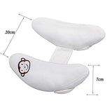 Soporte ajustable para la cabeza del cuello de bebés y bebés, cojín de viaje para niños en forma de U para asiento de coche, ofrece protección segura para los niños