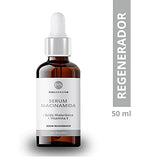 ▶ Serum  facial Niacinamida B3, Vitamina E y Acido hialurónico 50ml | Serum Niacinamide para todos tipos de piel skin barrier hidratante, antioxidante potente reductor de ojeras y líneas de expresión