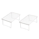 Estantes apilables de almacenamiento de cocina