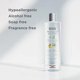 ISDIN Micellar Solution 4 en 1 Agua Micelar: Limpia, Desmaquilla, Hidrata y Tonifica, 400ml