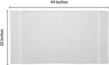 Juego de 6 toallas de baño de 22 x 44 pulgadas, 100% algodón, toallas de mano de lujo para hotel y spa, toallas de ducha extra absorbentes para baño
