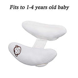 Soporte ajustable para la cabeza del cuello de bebés y bebés, cojín de viaje para niños en forma de U para asiento de coche, ofrece protección segura para los niños