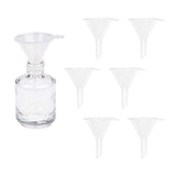 Botellas vacías de esmalte de uñas con cepillos Dupont – Juego de 6 – Cristal transparente – Incluye embudos (para un fácil relleno) y bolas de mezcla (para mejores resultados de mezcla) – Haz tu propio esmalte de uñas
