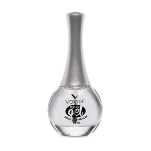 Vogue Esmalte de Unas Efecto Gel, Transparente, 14 ml
