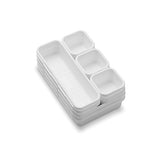 Madesmart Interlocking 8 Bin Pack, White