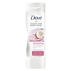 DOVE Crema corporal leche de coco y petalos de jazmín 400 ml