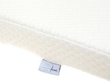 Memory Foam Colchón Cambiador para Bebé, Hipoalergénico, Fácil de Transportar, Firmeza Media, Funda Removible y Lavable, Tela Suave y Resistente, Medidas 82 x 42 x 9 cm.