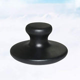 Piedras de Masaje Profesional basalto de Lava Natural Piedra Caliente Piedra de energía Hongo en Forma de Cabeza para Terapia de Masaje SPA 2 Piezas