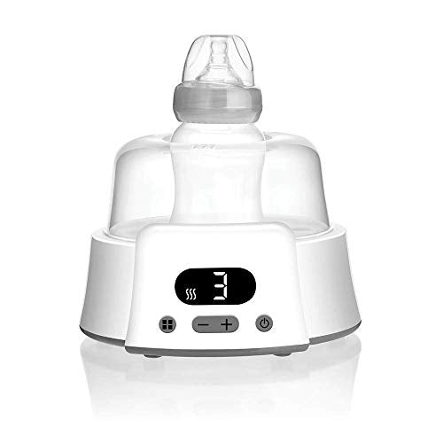Advanced by Evenflo Esterilizador 2 en 1, esteriliza y calienta los biberones de tu bebé con un solo producto, MEX.