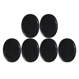 Amagogo de piedras de masaje caliente de 6 piezas, kit de piedras calentadoras de natural para de masaje comunes: cuello, espalda, hombros, 4 x 3 cm
