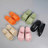 Pantuflas de almohada para hombres y mujeres, de secado rápido, sandalias de plataforma gruesa y suave de secado rápido, sandalias de ducha diarias, pantuflas de baño antideslizantes de verano para interiores y exteriores, Caqui, 14 Wide