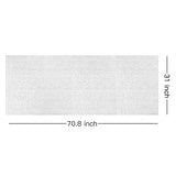 Sábanas desechables para cama de spa, salón de belleza, hotel, masaje, impermeable, a prueba de aceite, transpirable, no tejida, 80 x 70 pulgadas, 20 unidades, Blanco