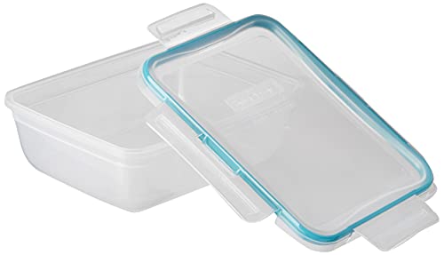 Juego de recipientes de plástico para almacenar alimentos, 20 unidades, transparente