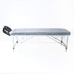 Funda impermeable para mesa de masaje, sábanas bajeras desechables para spa, color blanco, 10 unidades, 36 x 88 pulgadas