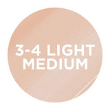 L'Oréal Paris Serum rellenador con color y ácido hialurónico, True Match , Tono 3-4 Light Medium
