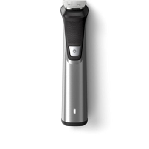 Philips Norelco Multi Groomer MG7770/49 - Cortapelos para barba, cuerpo, cara, nariz y orejas, afeitadora y cortadora de pelo con almacenamiento premium