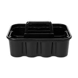 Rubbermaid Comercial Caddy para carros de limpieza Negro