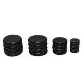 Piedras de masaje, kit de masaje de piedras calientes profesional de basalto spa piedras calientes para masaje de espalda natural con caja de calefacción de bambú, 20 piezas por juego para spa en casa, relajación, curación, alivio del dolor