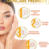 Serum Vitamina C y Ácido Hialurónico Facial. Aclara la Piel, Antimanchas facial + Antiarrugas + Antioxidante, Suero Facial de Día Vitamina C 20% y Vitamina E , Skin care SQIN LX, 30ml
