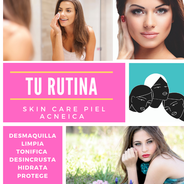 🌻Tu rutina skin care ( Piel Acneica)