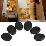 14 Piedras Calientes para Masaje, Juego de Masaje de Piedras Calientes, Masaje de Energía de Spa Caliente Natural, Herramienta de Cuidado de la Salud del Cuerpo de Piedra de Basalto, Calentador de Pie