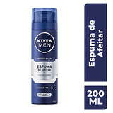 NIVEA MEN Espuma para Afeitar Hidratante enriquecida con Aloe Vera, Originals, 200 ml