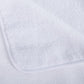 Juego de Toallas de baño de Microfibra Felpa y antipelusa - Secado rápido - Pack de 6 (Blanco)