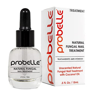 Probelle Tratamiento Natural Liquido Antihongos para Uñas. Restaura el Color y Belleza a Uñas Dañadas por Hongos, Formula Patentada. 0.5 FL OZ | 15 ML