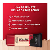 L´Oréal Paris Base de maquillaje Infallible Pro Matte Fresh Beige 107 30ml