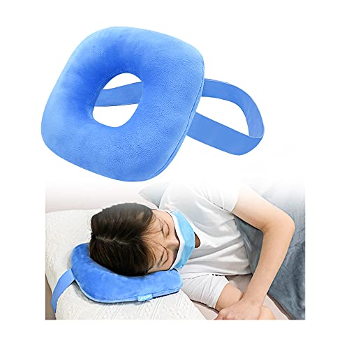 Almohada para piercing de oreja para personas que duermen de lado con agujero CNH protector de dona, almohada de presión de oídos, dolor y alivio de dolor médico para el cuidado de los oídos
