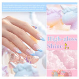 ▶ Beetles Pastel Gel Nail Polish Set - Spring Summer Gel Polish, Soak Off Gel Polish Set, Nail Lamp Required, 7.3ml Each Bottle Easter Decorations Nail Art Gifts Box