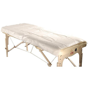 Mt Massage Tables Poly-Backing Disposable Table Sheet (Pack of 10) for Massage/Treatment Table