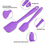 Juego de 42 utensilios de cocina de nailon y acero inoxidable, juego de herramientas de cocina, juego de hornear, juego de espátula, utensilios de cocina, accesorios de cocina, color morado
