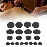 Juego de Masaje con Piedras Calientes, Juego de Masaje con Piedras Calientes de Basalto Eléctrico de 20 Piezas con Kit de Calentador, Piedras de Masaje de Calentamiento Rápido para Spa Profesional o