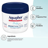 ▶ Eucerin Aquaphor Baby Healing Ointment For Dry Cracked or Irritated Skin for Kids Skin Protectant 14 oz