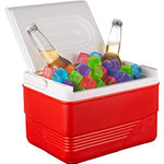 Cubos de hielo reutilizables – Cubos de hielo cuadrados de plástico coloridos de congelación rápida con bolsa resellable, colores surtidos, paquete de 56