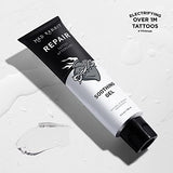 Mad Rabbit Reparación - Gel calmante e hidratante para tatuajes nuevos - Cuidado calmante del tatuaje con ingredientes naturales y orgánicos - Previene la irritación de la piel y los daños