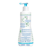 Mustela, Gel de Baño Suave para cara, cuerpo y cabello de Bebés y niños, Limpia y protege, 90% ingredientes de origen natural, 500 ml