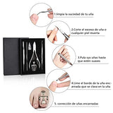 Kit De Herramientas Para Uñas Encarnadas, 11 Kits Que Contienen Cortaúñas Y Herramientas Para Eliminar El Acné, Nail Clipper Trimmer Cutter Corrector Fixer ,Además De Herramientas Para Eliminar El Acné Y Las Espinillas(11 PCS)
