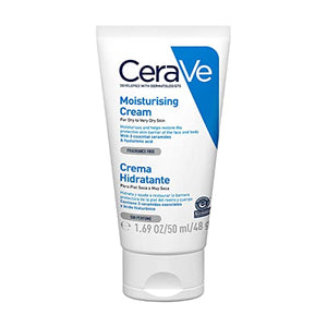CeraVe Cerave crema hidratante |50ml| hidrante diario para rostro y cuerpo para piel seca