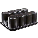 Rubbermaid Comercial Caddy para carros de limpieza Negro