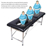 Cama de Masaje Plegable,Mesa de Salón,Cama de Tatuaje de SPA,Mesa de Belleza para Fisioterapia,Instalación Gratuita,hasta 250 Kg de Carga,Desplegado 180x60x65CM,Brown