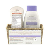 Aveeno Baby Daily Bathtime Solutions Gift Set to Nourish Skin for Baby and Mom, 4 items