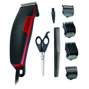 Timco Kit de peluqueria, negro y rojo