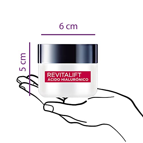 Crema hidratante anti-líneas de expresion Revitalift Ácido Hialurónico Día de L'Oréal Paris, 50 ml