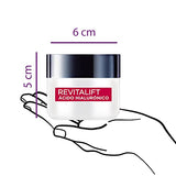 Crema hidratante anti-líneas de expresion Revitalift Ácido Hialurónico Día de L'Oréal Paris, 50 ml