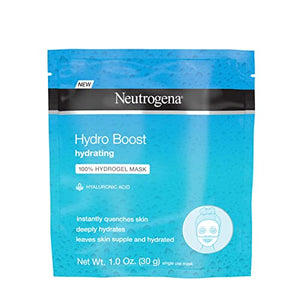 Neutrogena Hydro Boost Moisturizing and Hydrating Hydrogel Face Mask Sheet, 1 Ounce (Pack of 12)