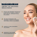 Gel Limpiador Facial 480ml. Acido Hialuronico, Colageno, Niacinamida, Vitamina C, Vitamina E y Extracto de Rosas - COLLAGENIC Limpieza Facial Limpiador de Poros Hidratante Facial Sustituto de Jabón Facial