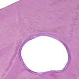 Sábana de Masaje con Orificio para la Cara, Sábana de Salón de Belleza Suave para la Piel, Sábana de Felpa Corta para Mesa de Masaje SPA, Funda de Cama Gruesa